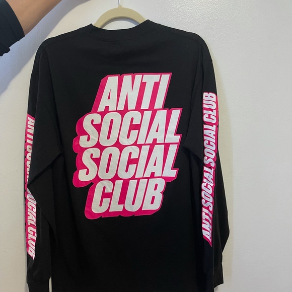 Anti Social Social Club Shirts | Antisocial Social Club Long Sleeve Tshirt | Poshmark